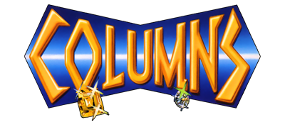Columns logo for Sega Genesis